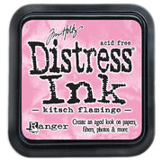 TIM HOLTZ DISTRESS INK PAD - KITSCH FLAMINGO